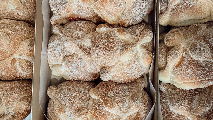 Noche de chocolate y pan de muerto (lo llevan a tu casa)