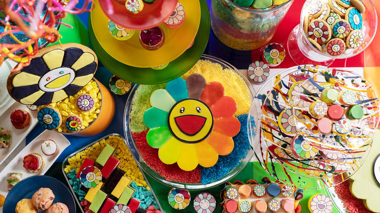 Takashi Murakami Afternoon Tea Grand Hyatt