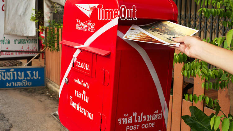 postcard thailandpost