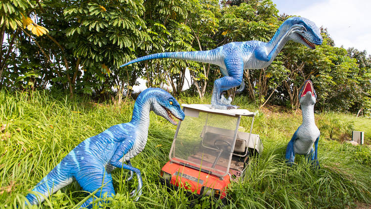 Changi Airport Connector, Changi Jurassic Mile