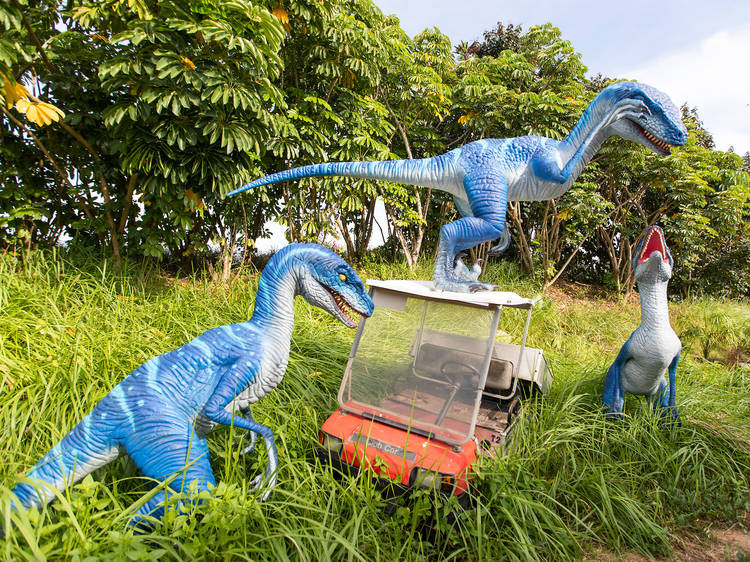 Changi Airport Connector, Changi Jurassic Mile