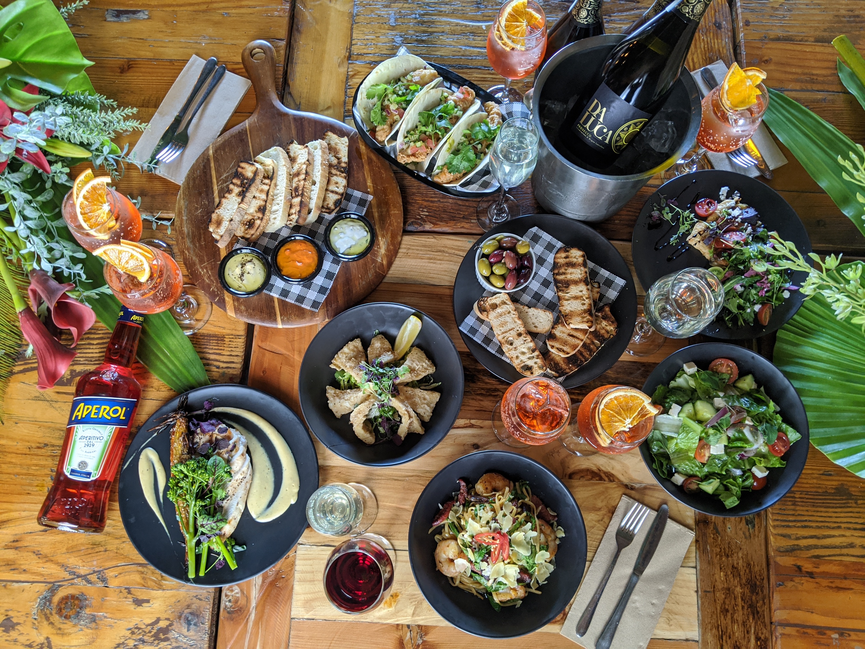 Sip on unlimited Aperol Spritzes at this new boozy brunch