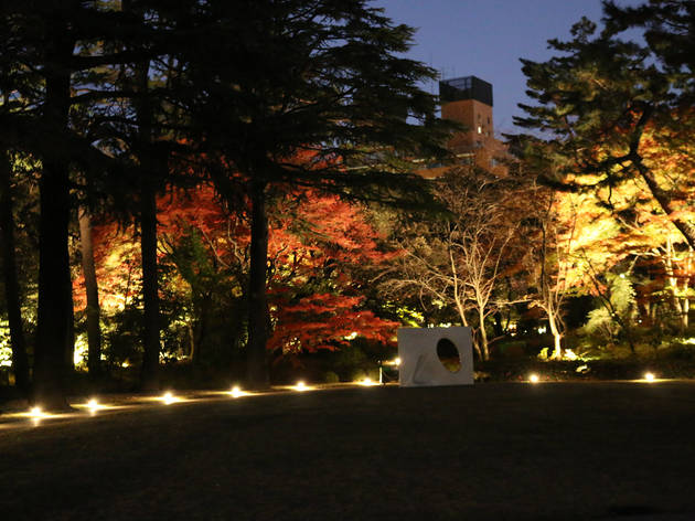 東京都庭園美術館 秋の夜間開館