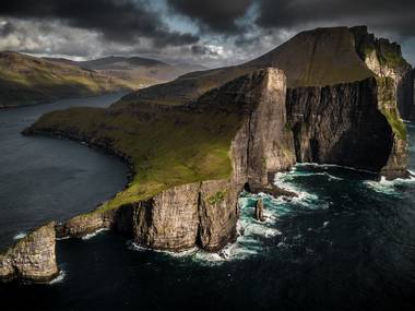 Amazing Photos of the Faroe Islands’ Stunning Landscapes From Above