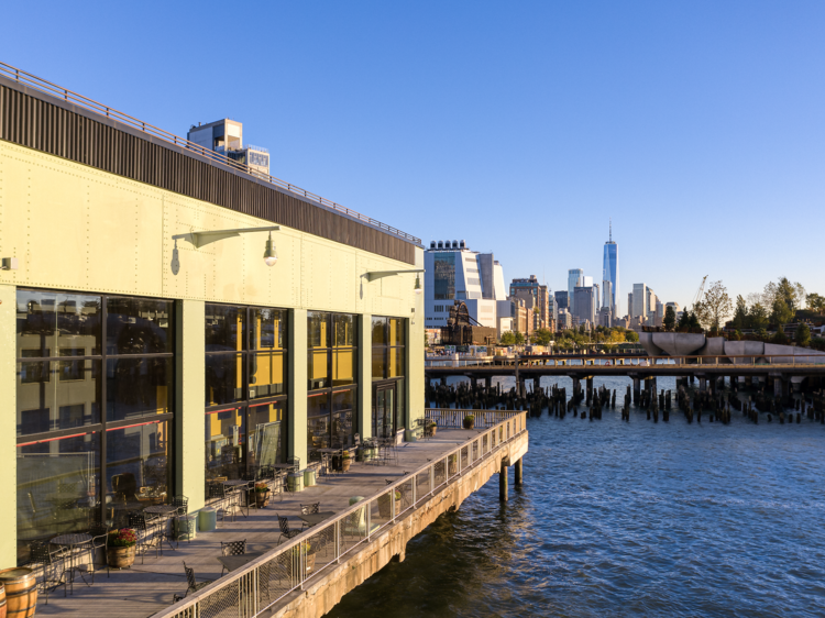 NYC’s largest wine bar opens this week on the Hudson River at Pier 57