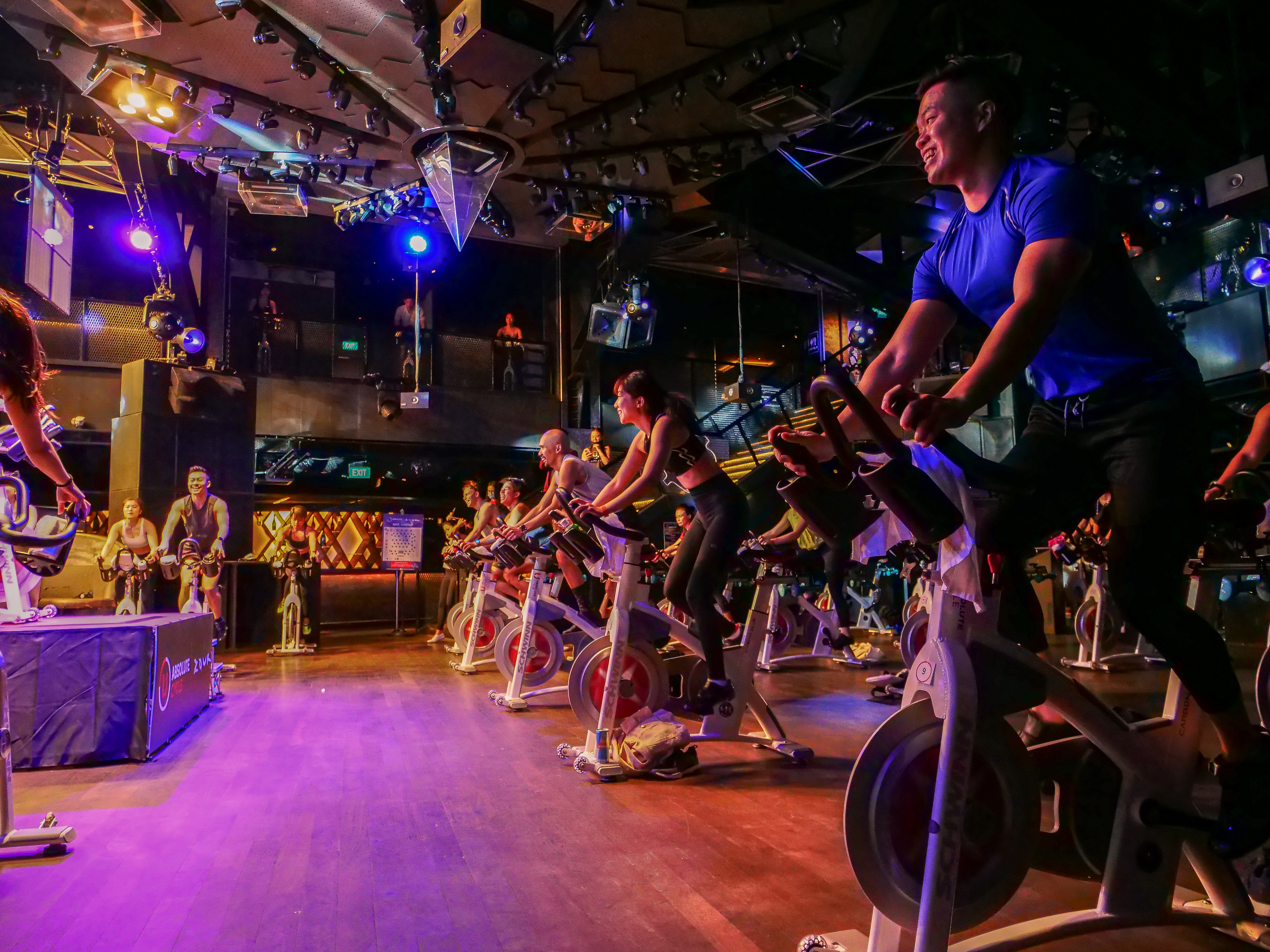 Nightclub Zouk Is Now A Spinning Studio By Day And Cinema By Night