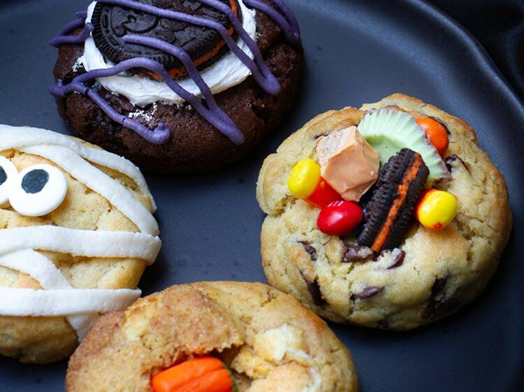 Galletas con decoración de Halloween