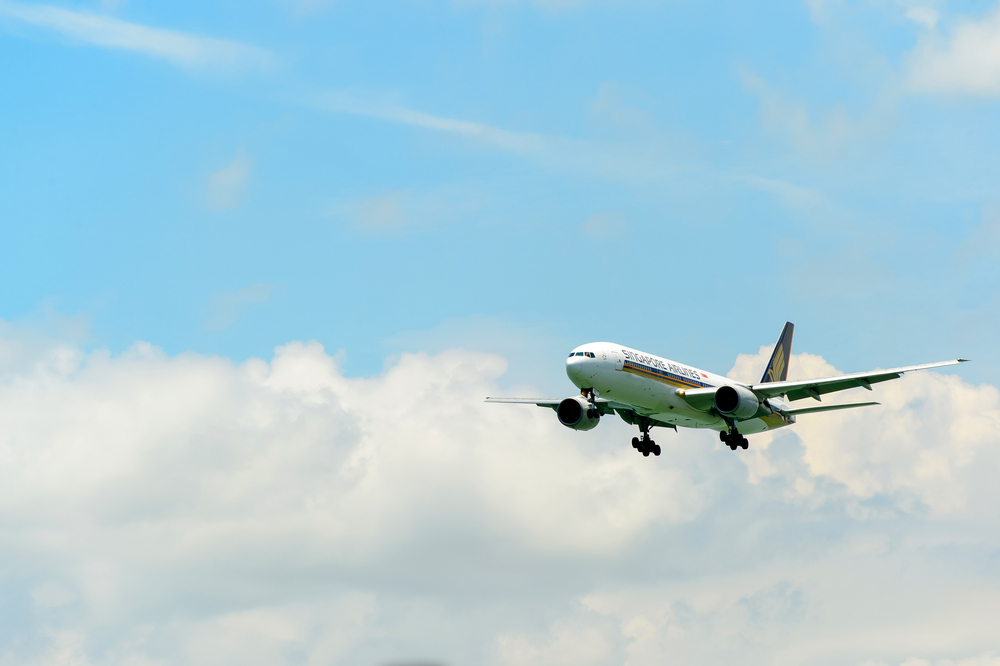 Singapore Airlines berada di peringkat kedua dalam peringkat maskapai penerbangan Bounce