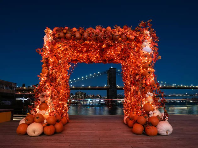 Pier 17 Pumpkin Arch Pier 17 Pumpkin Patch