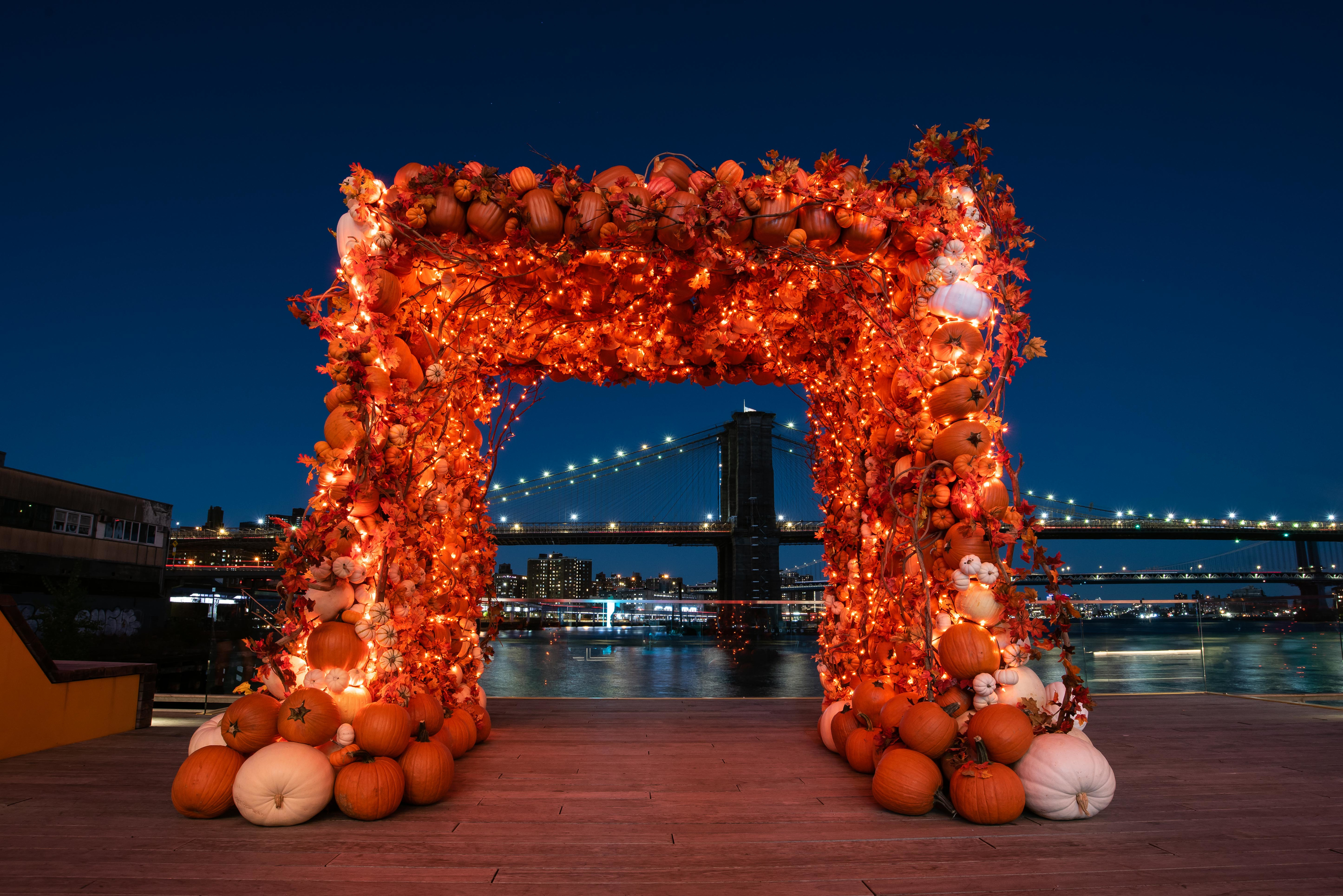 Pier 17 Pumpkin Arch Things to do in New York Kids