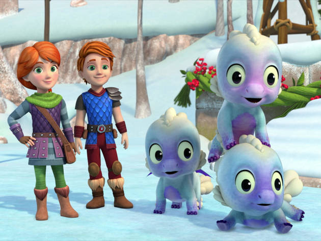 Dragones: Equipo de rescate - Felices fiestas en Huttsgalor
