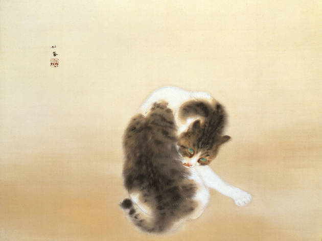 竹内栖鳳《班猫》とアニマルパラダイス Takeuchi Seiho’s Tabby Cat and an Animal Paradise