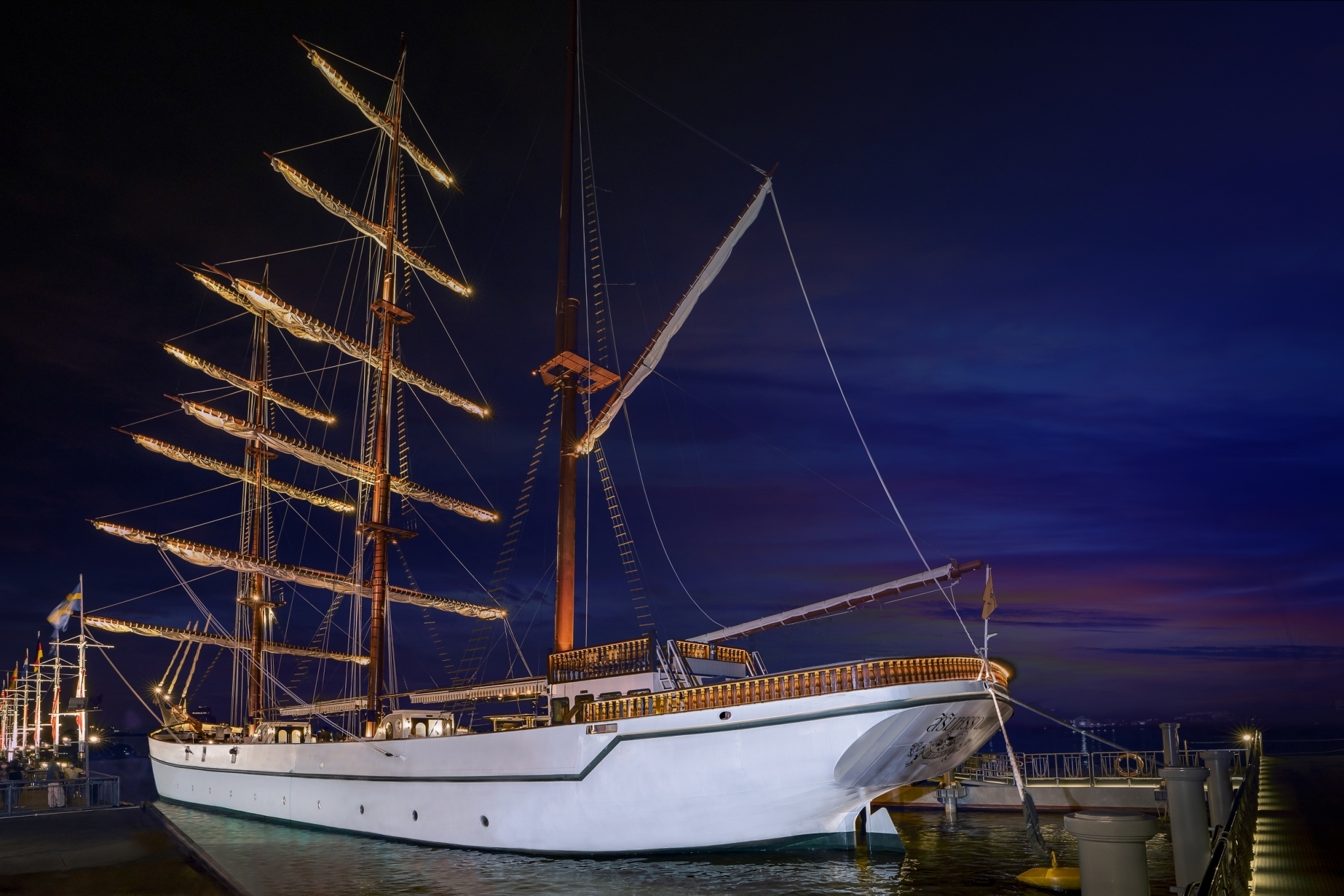 largest three masted yacht