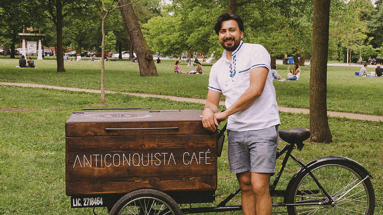 Anticonquista Cafe Coffee Bike