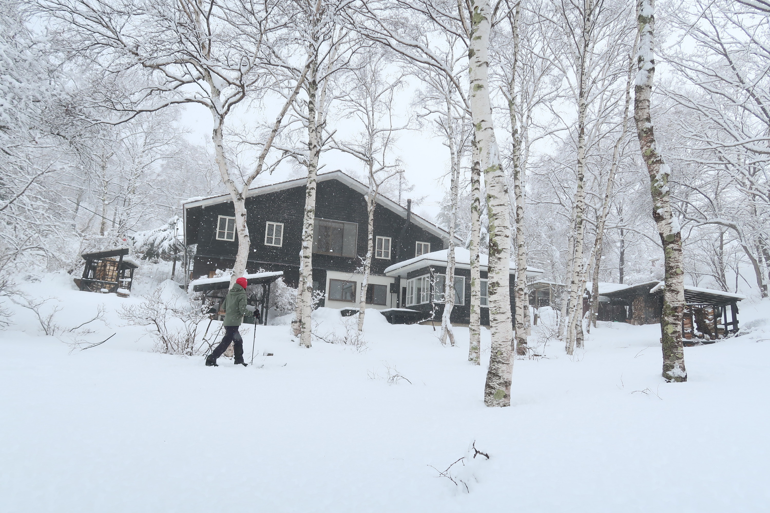 Colomode Guest House 冬の様子