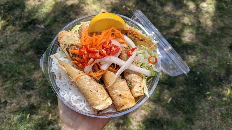 Vermicelli salad at Double Bay Market