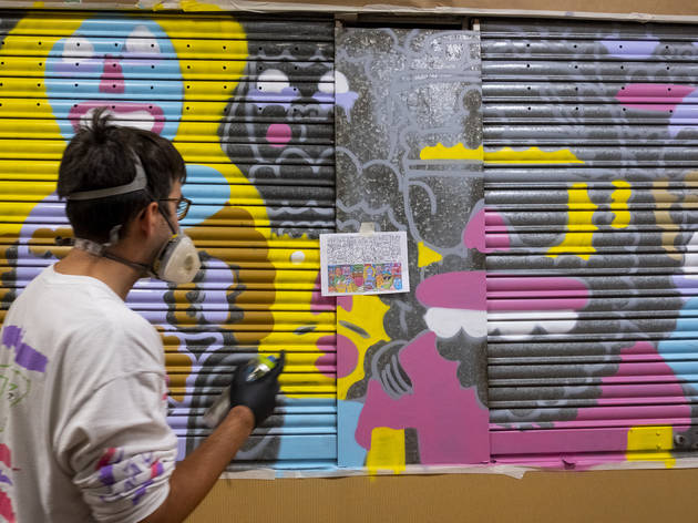 Pinta Malasaña Mostenses