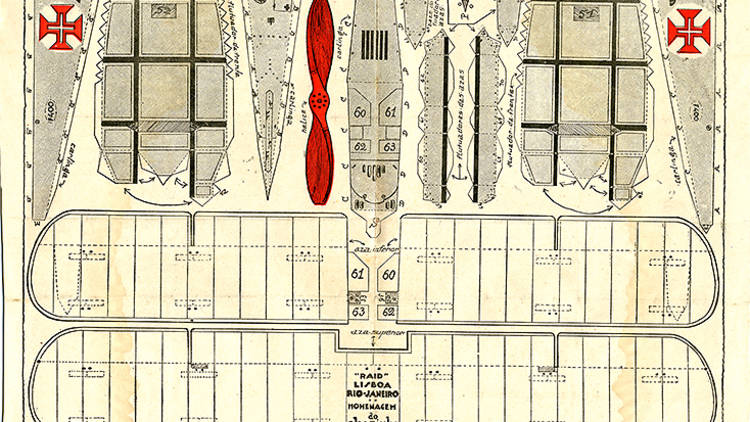 Hidroavião Lusitânia construção do ABC-zinho