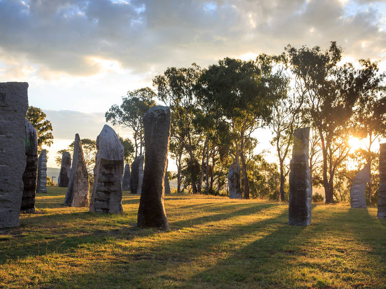 The Australian Standing Stones in Glen Innes