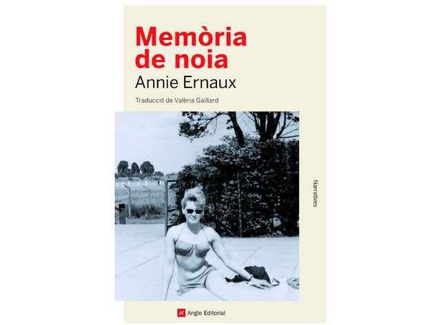 'Memòria de noia', d'Annie Ernaux 'Memòria de noia', d'Annie Ernaux