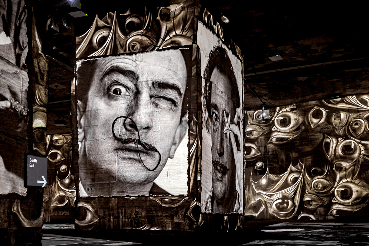 Salvador Dali Et Gaudi Vont Debarquer A L Atelier Des Lumieres