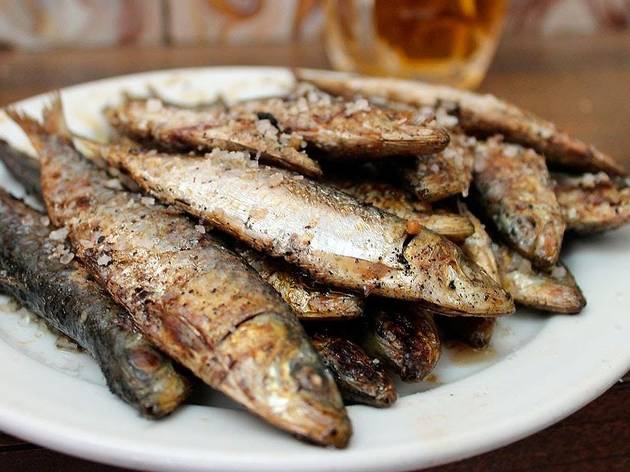 Santurce Plato de sardinas
