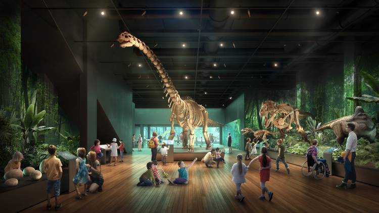 The Australian Museum re-opened with a new look, and free entry