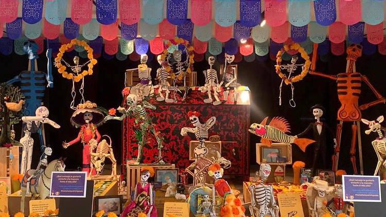 Día de Muertos en Papalote Museo del Niño