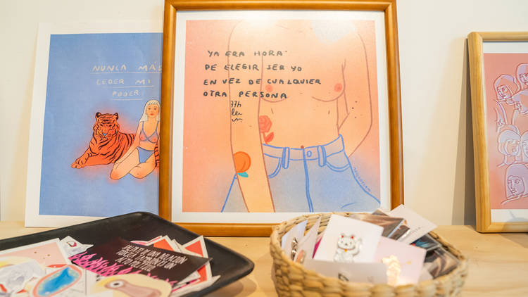 Incendiarias, centro cultural feminista, tienda feminista