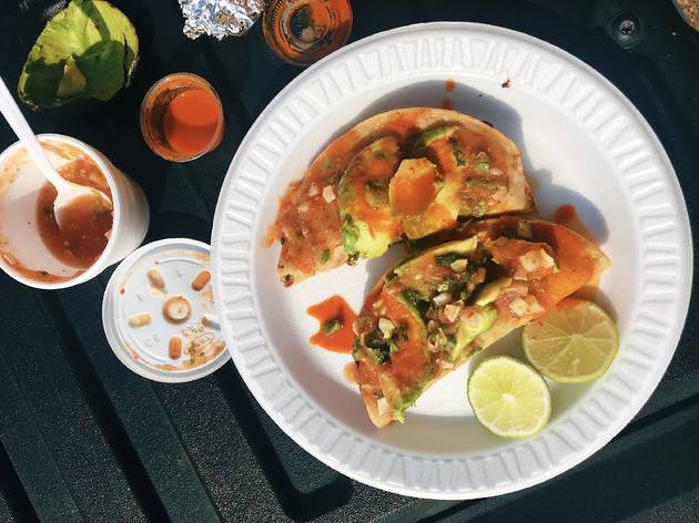 Mariscos Jalisco tacos de camaron