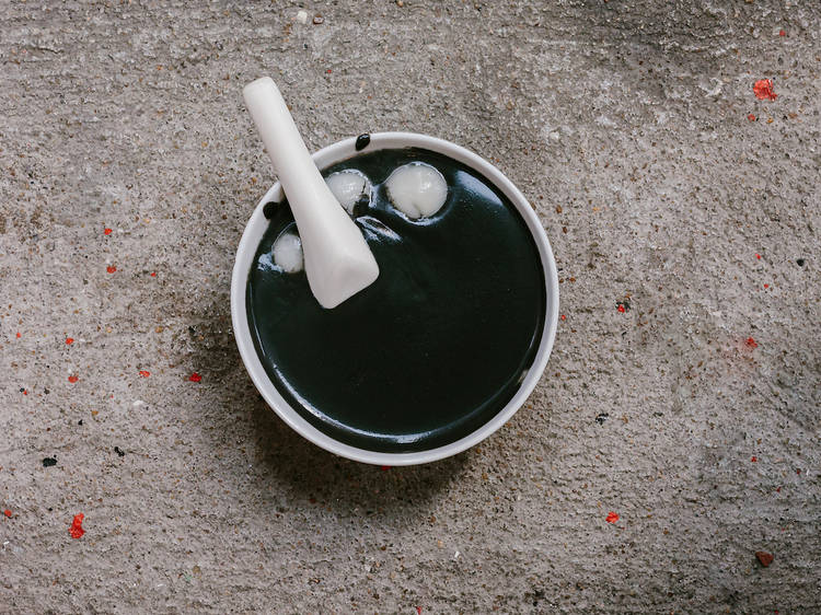 Black sesame sweet soup《芝麻糊》