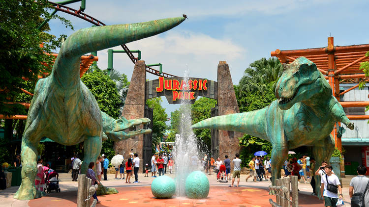 Jurassic Park at Universal Studios Singapore