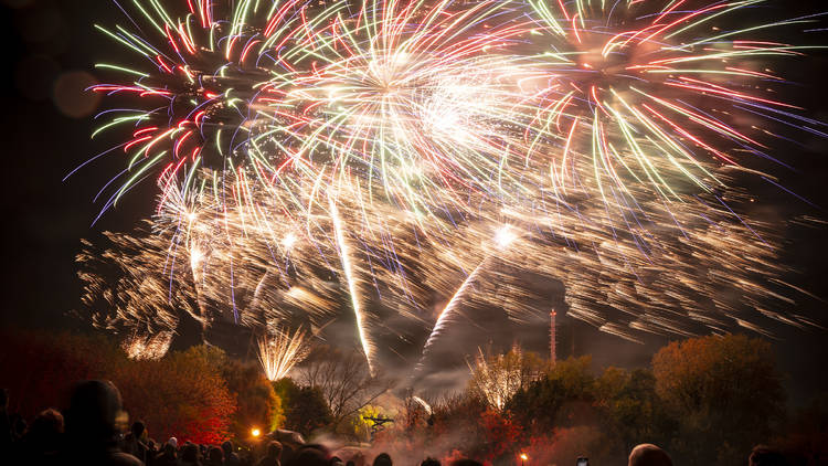 Alexandra Palace Fireworks 