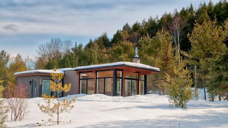 Modern Chalet in Wakefield, Québec