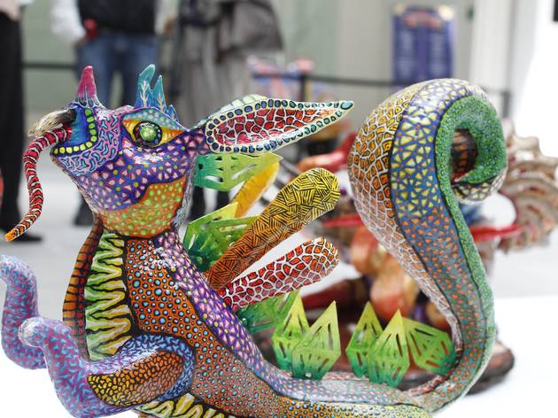 Alebrijes miniatura en el MAP Alebrijes miniatura en el MAP