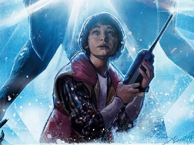 Stranger Things: El otro lado Ilustración de Will de Stranger Things en el Upside Down