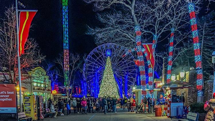 Six Flags' Holiday in the Park Winter Festival