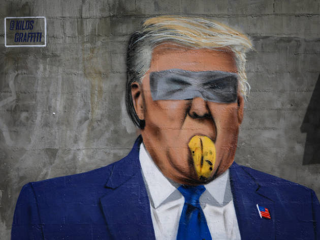 Trump por Kilos Graffiti Trump por Kilos Graffiti