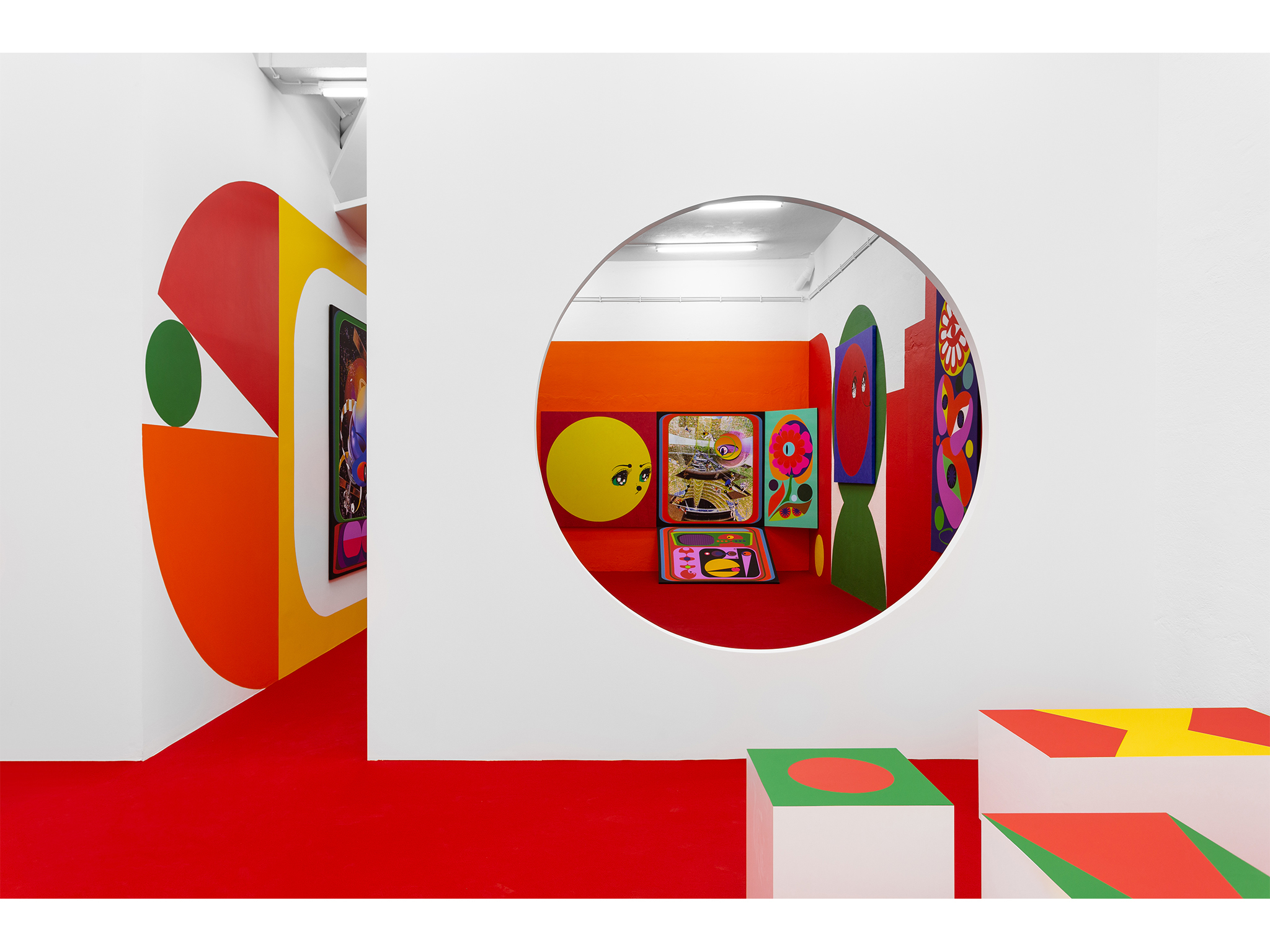 Exposição, Arte, Ad Minoliti, Kunsthalle Lissabon