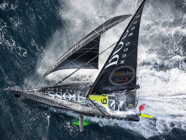 Alex Thomson, Vendée Glove 2016 Alex Thomson, Vendée Glove 2016