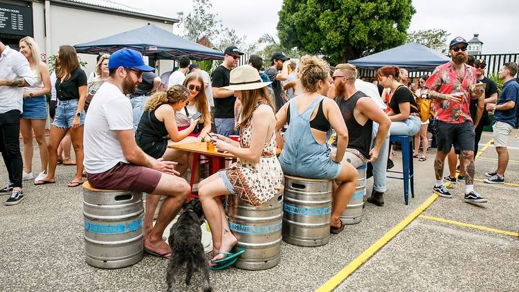 Public House Petersham carpark bar