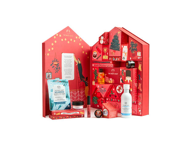 Calendários do advento Natal 2020 Natal, Calendário do Advento, The Body Shop