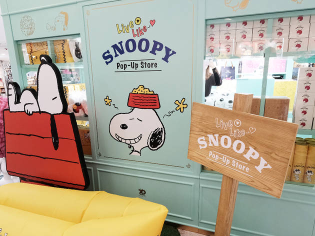 Live Like Snoopy Peanuts 70th Anniversary Pop Up Store