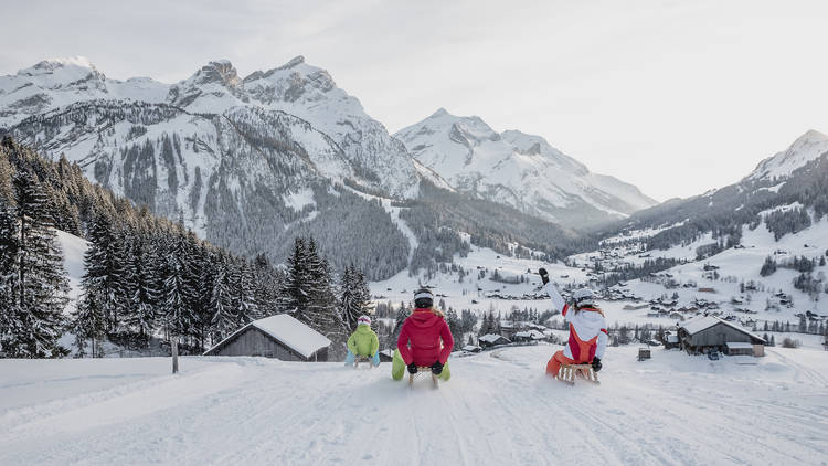 Explore the wintry charms of Gstaad