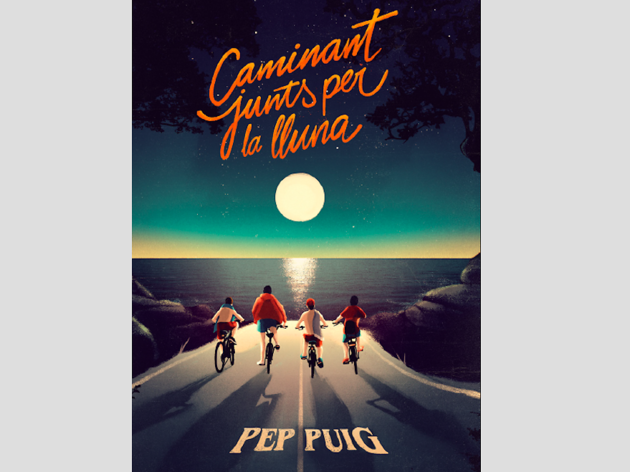 Caminant junts per la lluna Portada de Caminant junts per la lluna, de Pep Puig