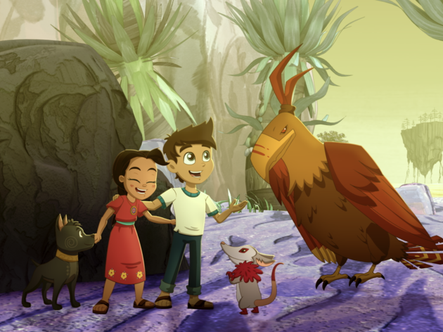 El camino de Xico Still de la película mexicana de animación El camino de Xico