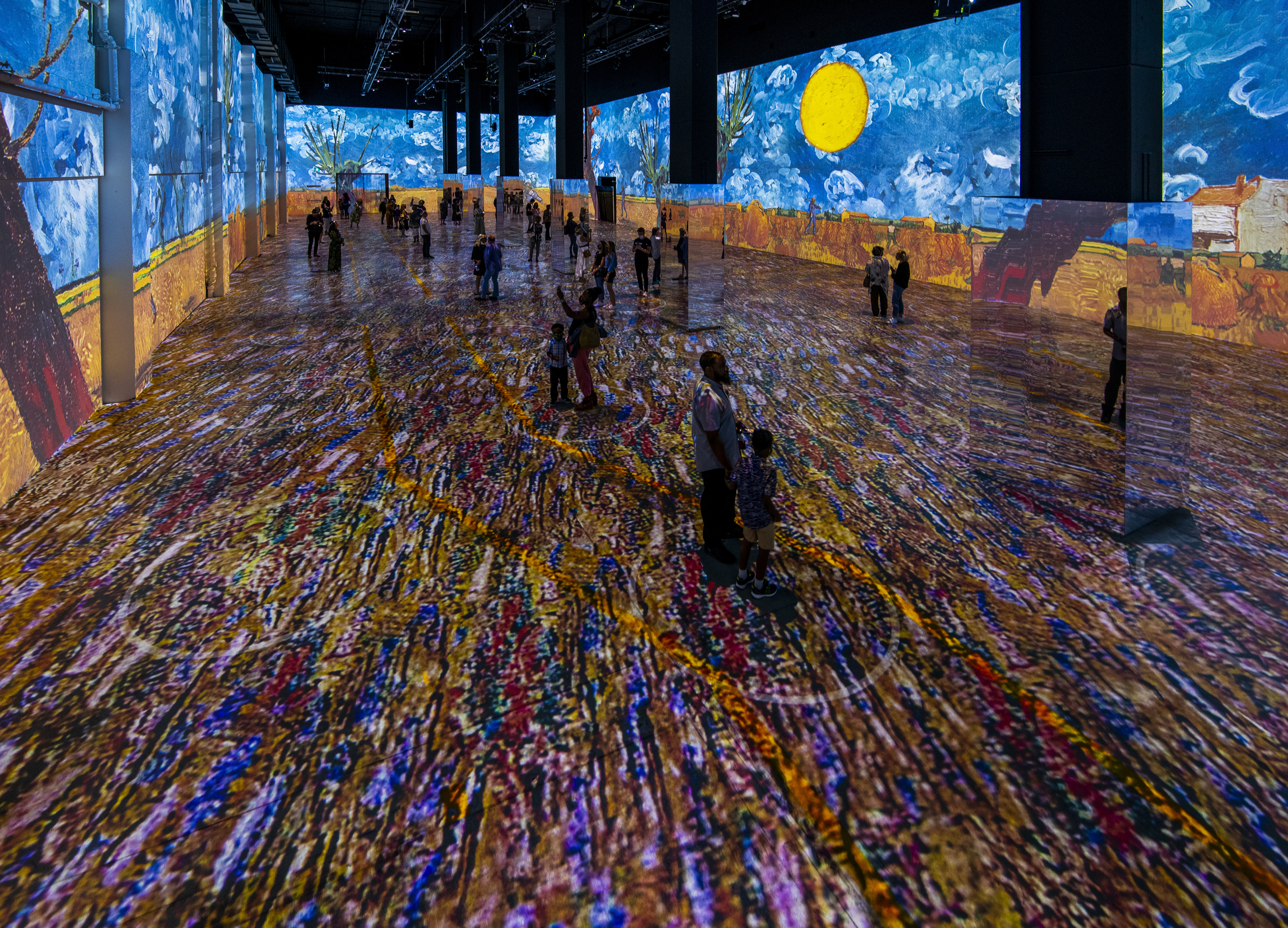 the immersive van gogh exhibit