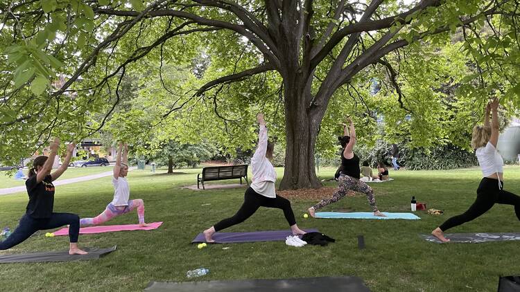 Pilates in the Park