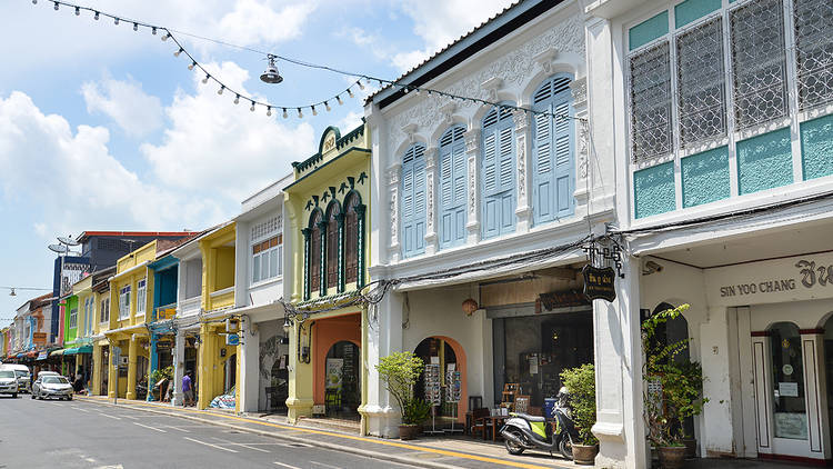 Phuket old town area, Thailand