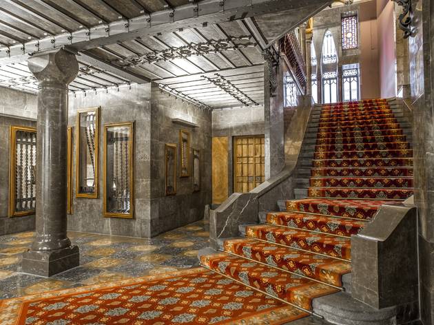 BARCELONA; PALAU GÜELL; GAUDÍ; NOU DE LA RAMBLA Palau güell, visita virtual